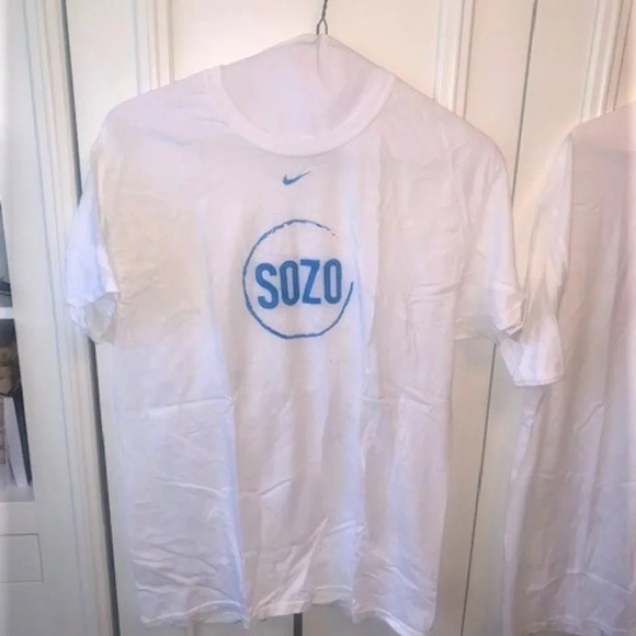 Set 3 Sozo white/black short sleeved t shirts L - Picture 2 of 11